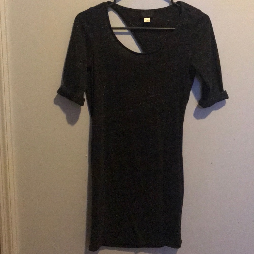 Diesel dress with open back.